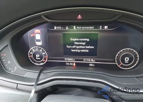 2017 Audi A4 2.0T Premium z USA, uszkodzony, nr VIN WAUENAF41HN036573